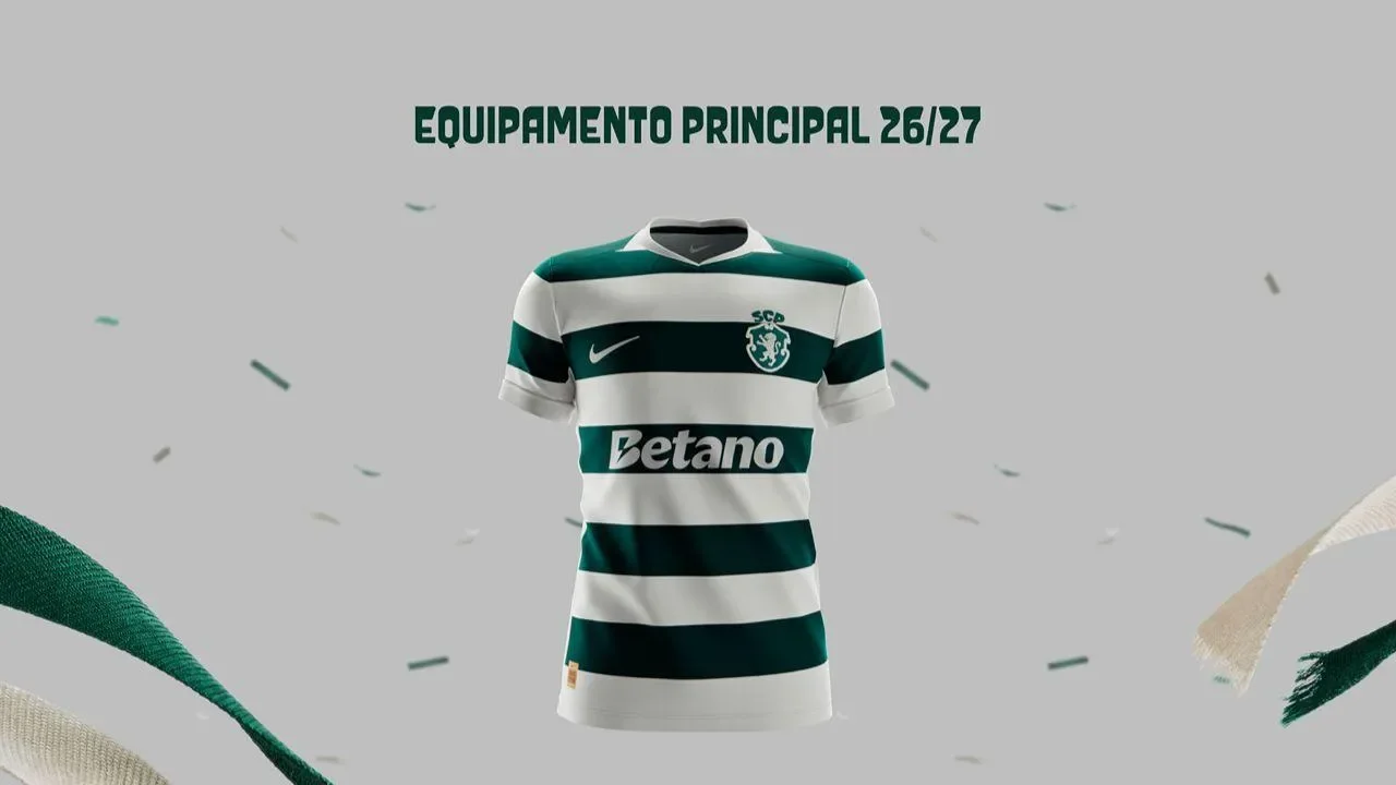 Sporting CP 2026/27: as riscas dos 120 anos