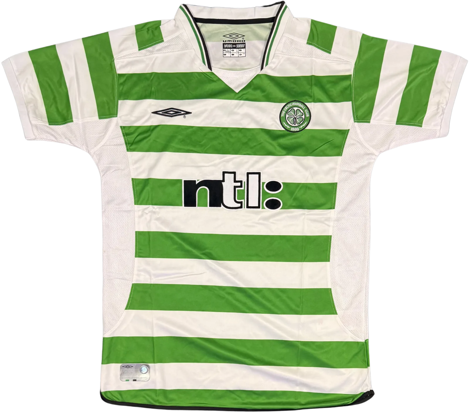 Celtic Football Club 2001/02 frente